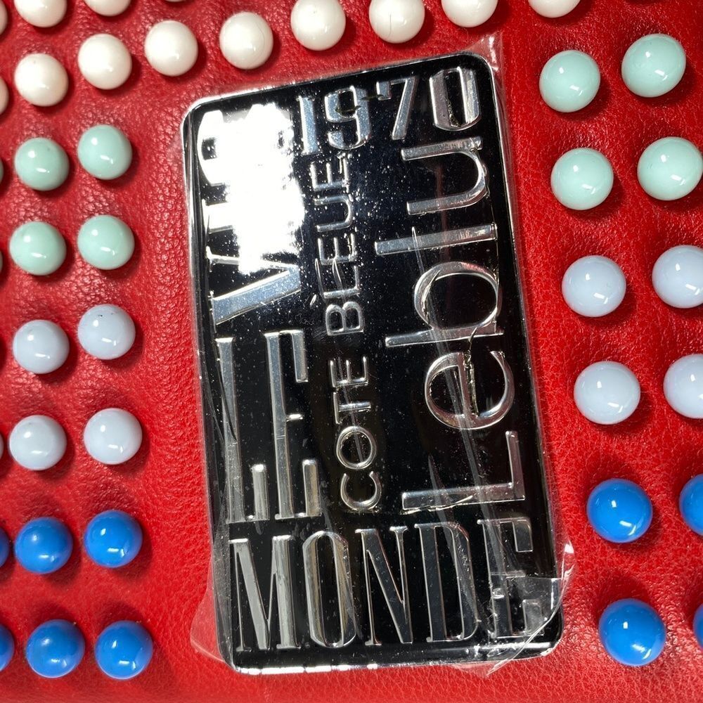 LEBLU Clutch Purse Studded with Colored Marbles - Picture 3 of 15